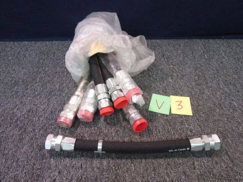 7 hydraulic fuel hoses hose line 17.5&#034; long bradley tank military surplus bfvs for sale