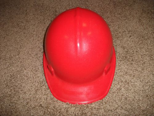 Jackson Products SC-10 Vintage Fiberglass Red hard hat helmet