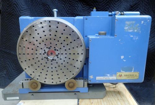 A.A. GAGE 12&#034; HORIZONTAL AUTOMATIC ROTARY TABLE MODEL B with BEI ENCODER M25G