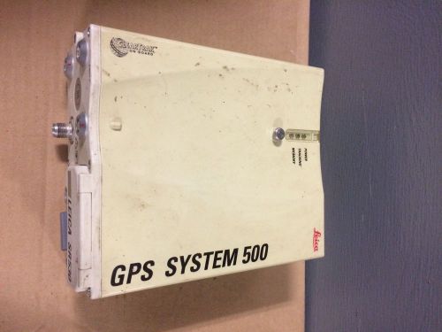 Leica 530 gps system parts