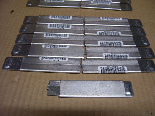10 Lot Metal Carton Cutter Retractable Box Knife With Standard Razor Blades