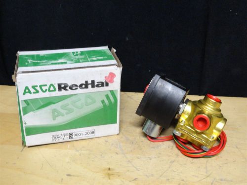 Asco * solenoid valve * p/n: ef8342g003 * 100 psi * pipe size 3/8&#034; *  new in box for sale
