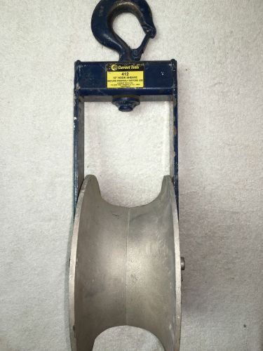 12&#034; hook sheave- current tools 412 wire pulling tool- used &amp; great shape- 651 for sale
