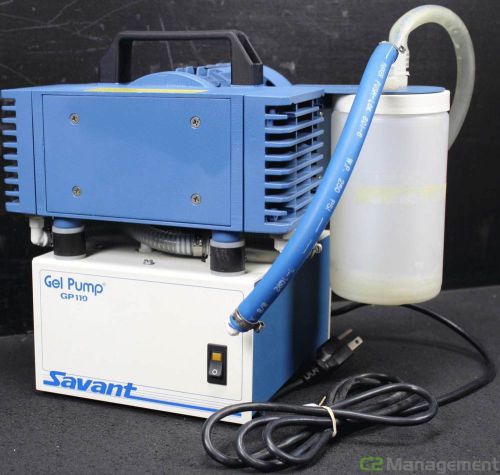 Savant gp110 electrophoresis gel pump for sale
