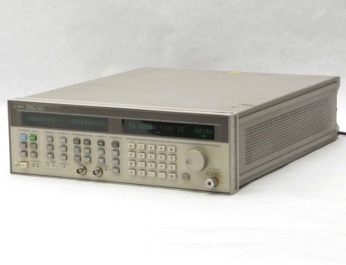 Hp agilent 83752b high power synthesized sweeper rf generator 0.01-20ghz 1e1 1e5 for sale