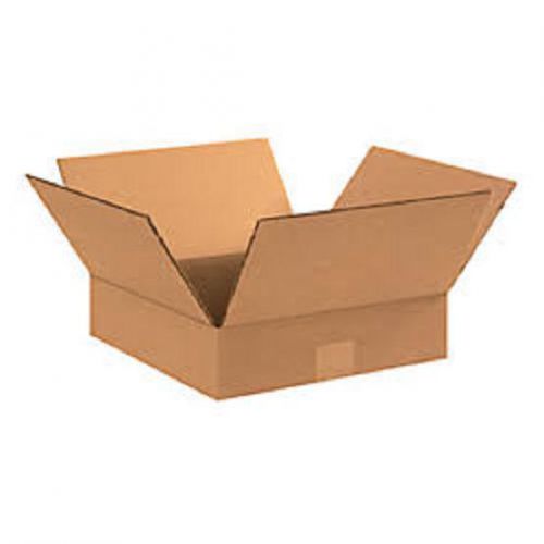 Corrugated Cardboard Flat Shipping Storage Boxes 11&#034; x 11&#034; x 3&#034; (Bundle of 50)