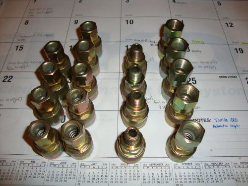 Tomco - aro quick connect male 3/8&#034; &amp; 1/2&#034; npt, automatic couplers, a style for sale