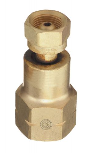 Thoroughbred cga-200 valve to cga-510 acetylene regulator adapter - tb-324 for sale
