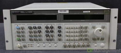 HP 8665A Synthesized Signal Generator 0.1-4200 MHz Options 4, 8, and 10