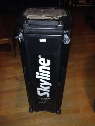 Skyline mirage transporter module mirage rolling case display and lights 4&#039;x6&#039; for sale