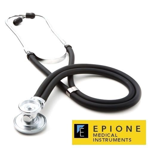 SPRAGUE RAPPAPORT STETHOSCOPE, EPIONE MEDICAL. BLACK (NEW IN BOX)