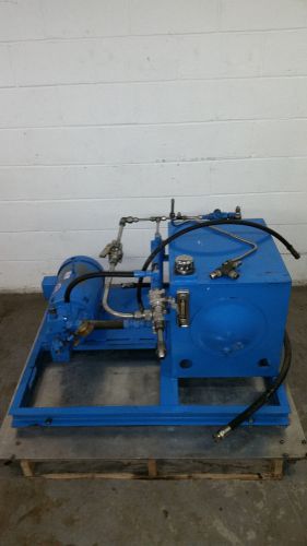 Motion industries hydraulic system w/ reservoir heat exchange pump v10 for sale