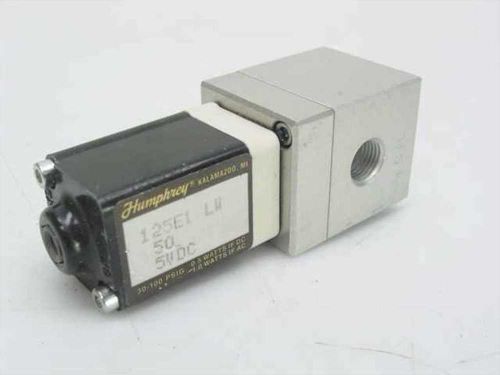 Humphrey Solenoid Valve 3-100 PSIG AC / DC 125E1 LW 50 5VDC