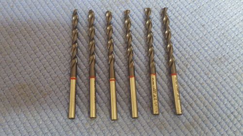 Accupro - 3/16 Inch, 135 Degree , TiAlN Coated, Cobalt Jobber Drill  LOT OF 6