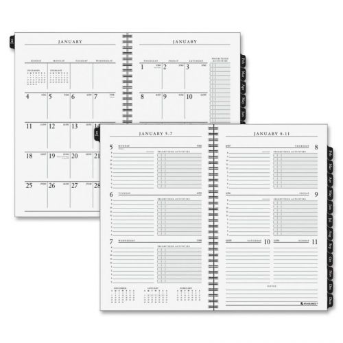 At-A-Glance 7091010 Weekly/Monthly Planner Refill, 12 Month Jan-Dec, 4-7/8&#034;x8&#034; 7