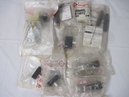 Nos dishwasher parts; water inlet valve; springs; door switch; receptacles....mz for sale
