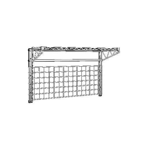 Metro wg1836br shelving, wall grid panel for sale