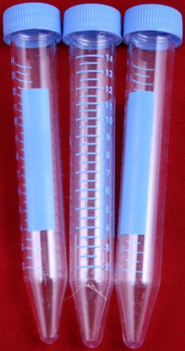 Polystyrene centrifuge tubes: 15ml: case pk/500 for sale