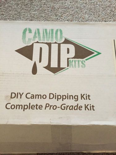 Camo Dipping Kit Hydraulics Large DIY Skulls Dead Heads Black Gray New!