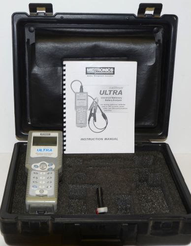 Midtronics CTU-6000 Celltron Ultra Stationary Battery Analyzer CTU6000