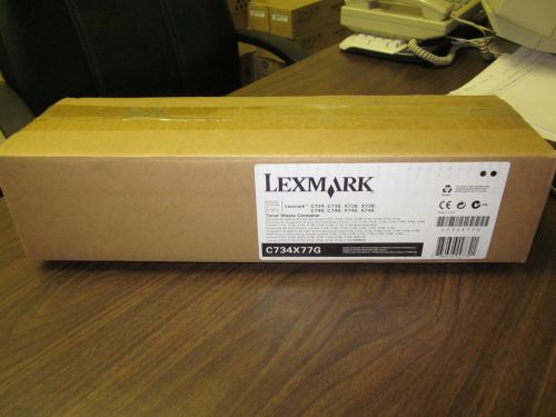 New Genuine Lexmark C734X77G Toner Waste Container C734 C736 C746 C748 X736 X738