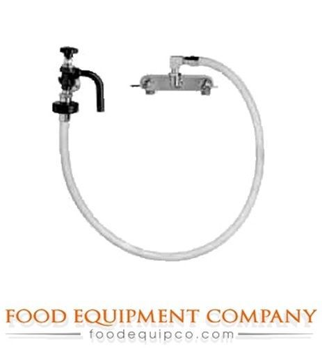 Fisher 2321 Pot Filler Faucet 8&#034; c/c splash-mounted with 72&#034; flexible hose