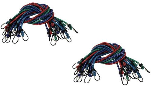 20 pc 40&#034; long bungee cord set light duty for sale