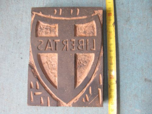 Vintage Ornament Letterpress Wooden Block