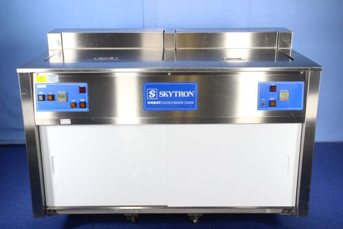 Skytron crest line large medical ultrasonic cleaner parts washer with warranty for sale