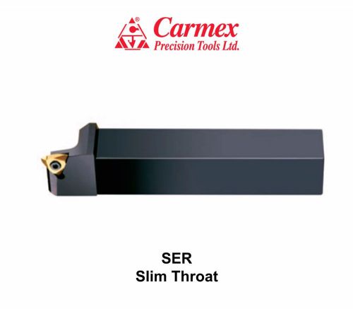 Carmex SER External Toolholder Turning Threading Metric Holder Slim Throat