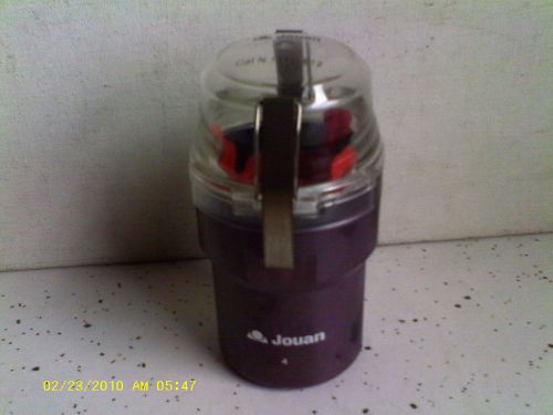 1) Jouan Swing Out Centrifuge Bucket with Liner and Cover Part No. 11175611 LOOK