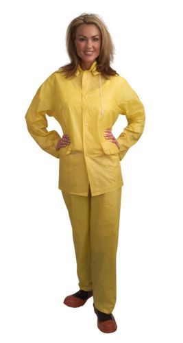 Cordova Safety Products RS103YXL Value Line 3 Piece Rain Suit, Lightweight Splas