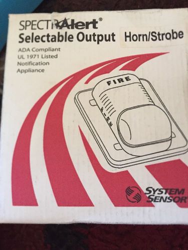 Fire alarm spectralert strobe - selectable output for sale