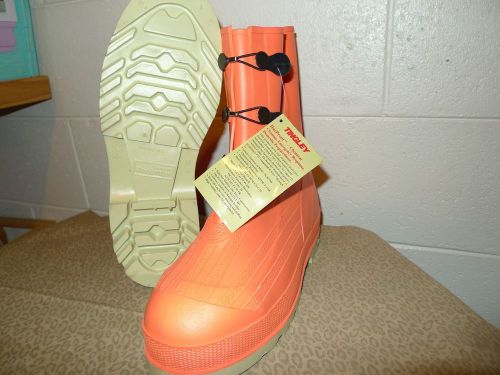 TINGLEY Workbrutes  HazProof Chemical Cleanup Size 10 Model 82330 Steel toe