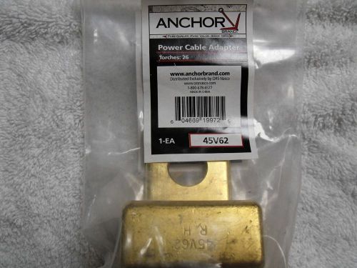Anchor Power Cable Adapter 45V62 for TIG Welding Torch 26 Series