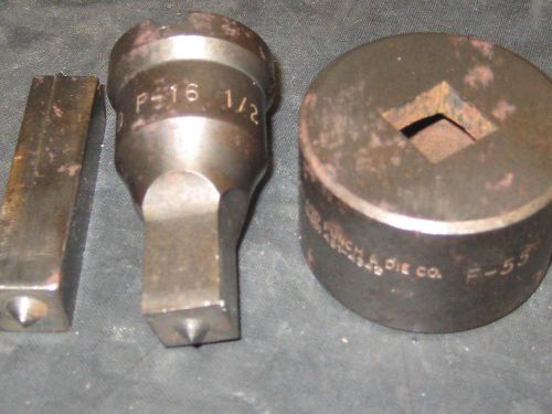 Cleveland Punch And Die F-55 Die And P16 Punch