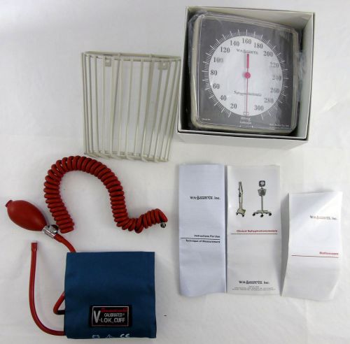 W A Baum Co Clinical Wallmounted Sphygmomanometer Blood Pressure Cuff