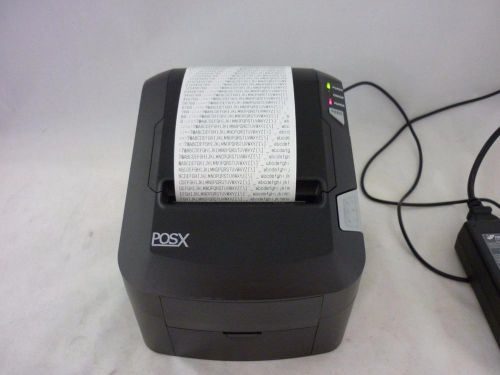 Pos-x evo hispeed, receipt printer, power supply included, free usa ship!! for sale