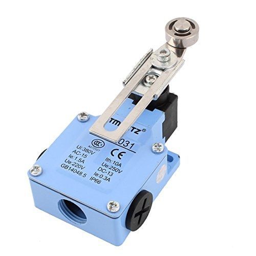 uxcell 250V 6A 220V 0.3A NO NC Momentary Roller Micro Limit Switch CSA-031