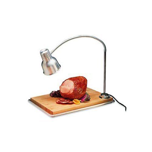 Commercial carving station with heat lamp and drip pan - restaurant / buffet for sale