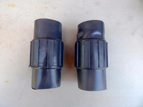 Robroy cpl150 - 1 1/2&#034;  pvc pipe coupling, ribbed gray style,  lot of 16, new for sale