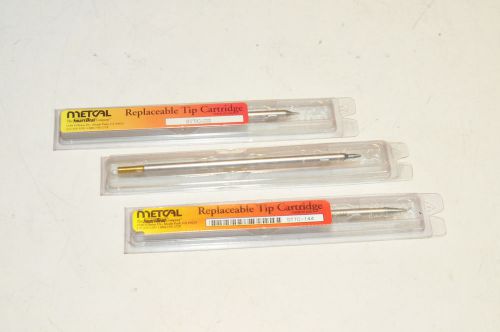 3pcs Metcal Soldering Tips  STTC-122,  STTC-144 and STTC-137  NEW!!!