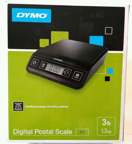 Dymo Digital Postal Scale P3 3 Lb - Avoid Post Office Lines!!!