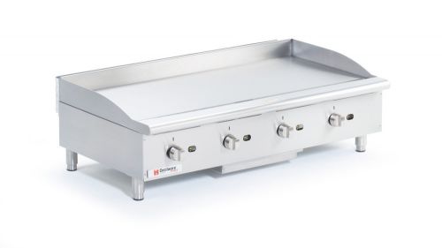 GMCW GCP48, 48-Inch Wide Gas Counter Griddle, ETL/CETL