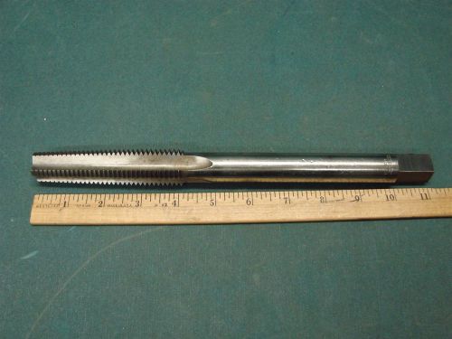 Large 11&#034; Wiley &amp; Russell Greenfield MA 4 Flutes 1-1/32-8 Pipe Tap 1&#034;