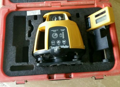 David White Autolaser 900, Remote Detector Model 5418, Hard Case