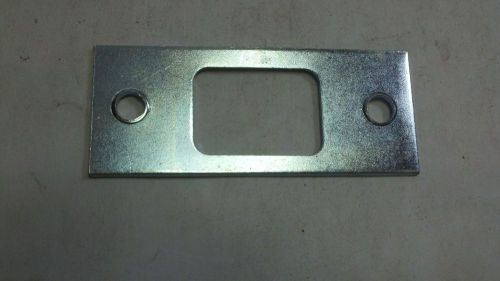 Generic Steel 2-3/4&#034; x 1-1/8&#034; Square Corner Strike Plate  85278