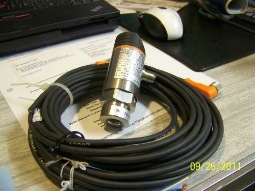 IFM COMBINED PRESSURE SWITCH W/ CABLE  PN:  PN3229 + E10901