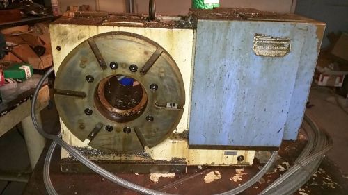 Kitagawa tr320-h2 rotary table 100mm thru hole 12&#034;  hydraulically clamped for sale