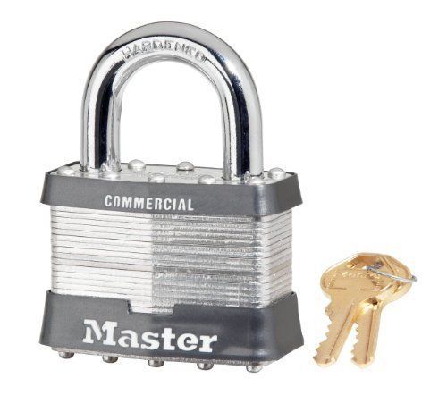 Master Lock Master Lock 15DCOM Laminated Padlock with 1-1/4-inch Shackle and